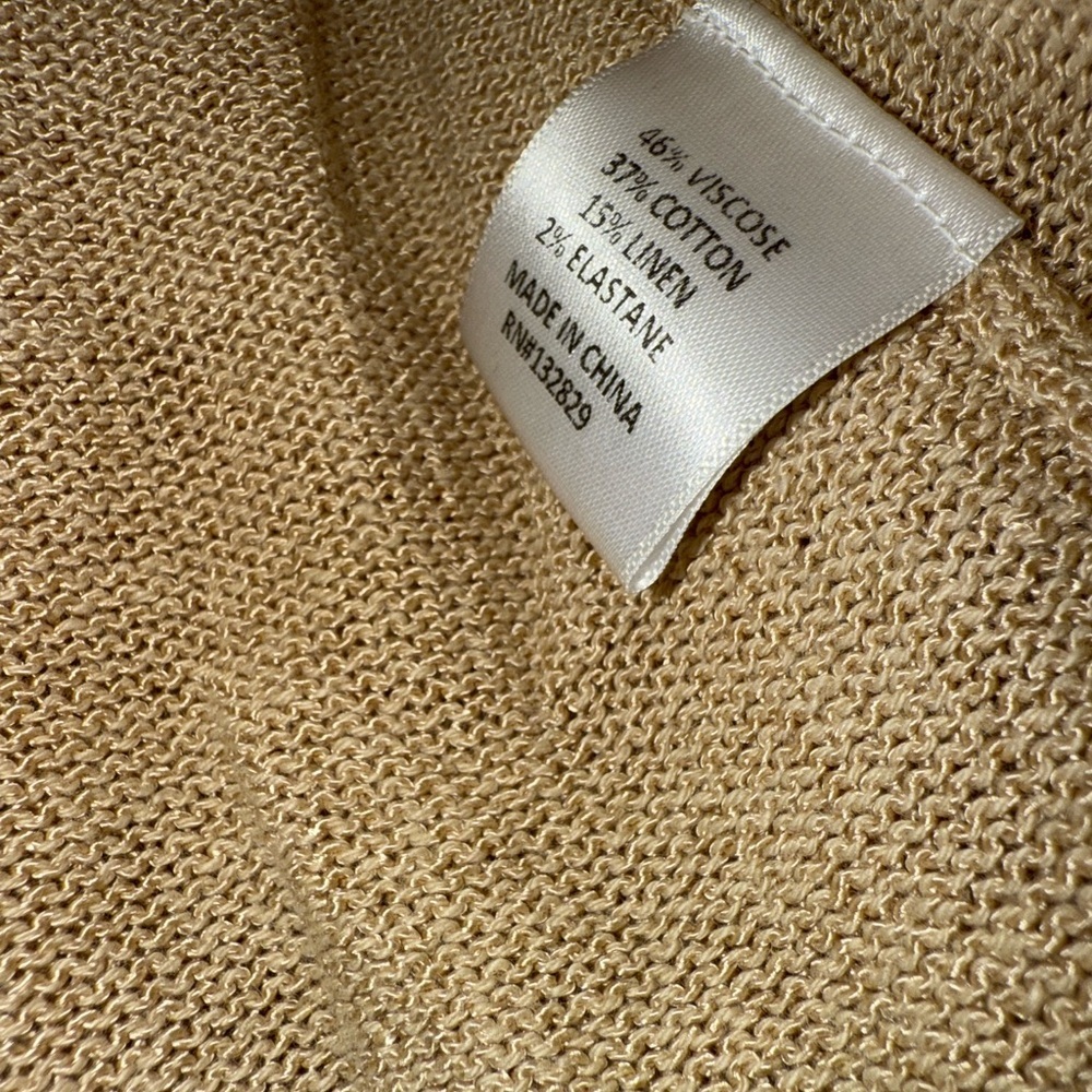 L’Academie Tazia Knit Skirt in Beige $168 Size XS - Picture 6 of 7